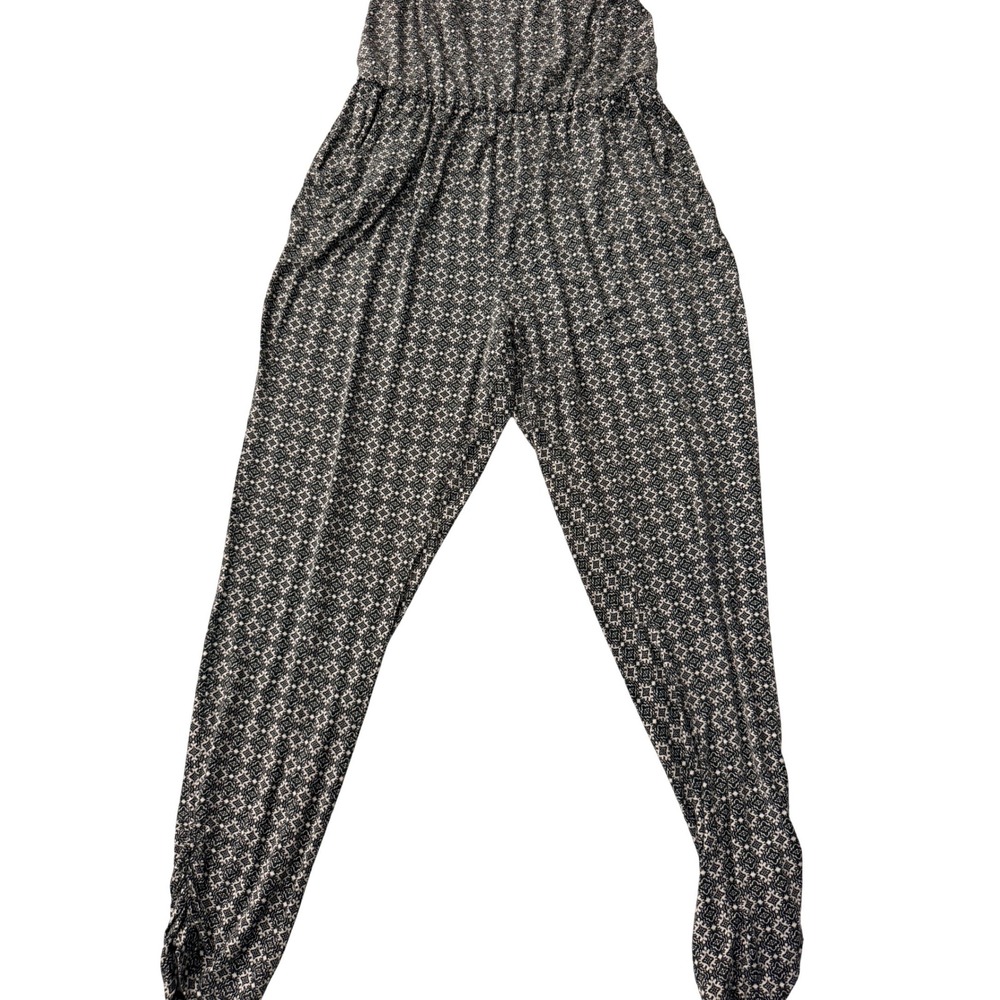 American Rag Geometric Print Spaghetti Strap Jumpsuit Womens‎ Size Small - Picture 4 of 6
